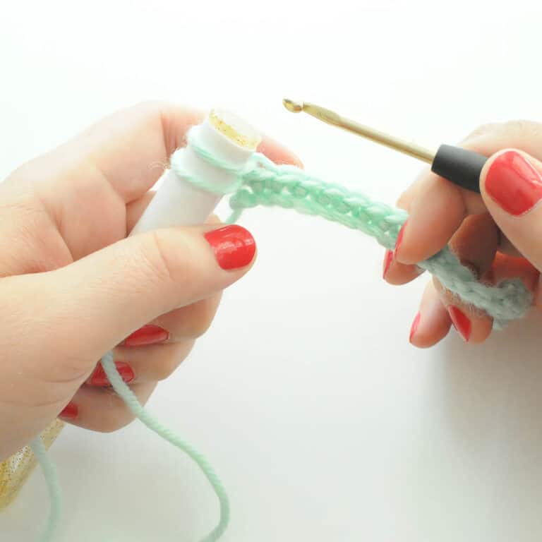 How to Crochet the Broomstick Lace Stitch - Step By Step