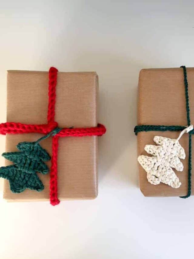 Christmas Wrapping Crochet Pattern Design