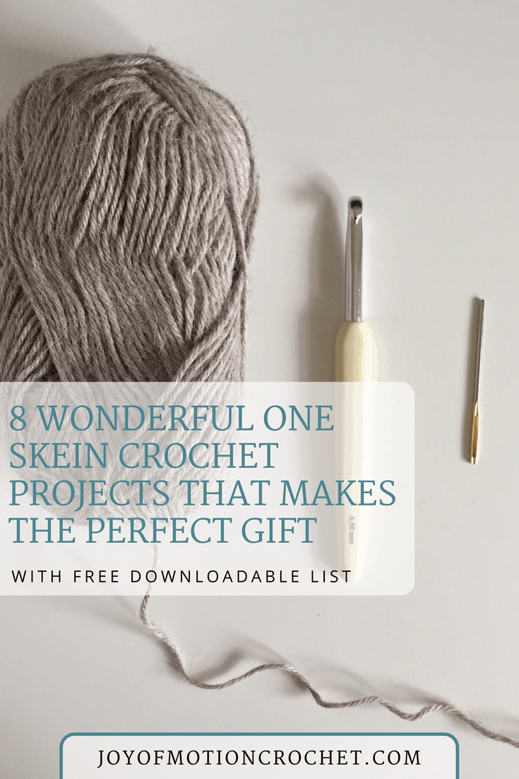 8 Wonderful One Skein Crochet Projects That Makes The Perfect Gift