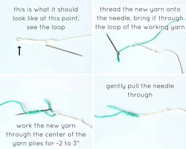 Adding Another Thread Crochet How to Join Yarn in Crochet: 4 Ways - Step By Step