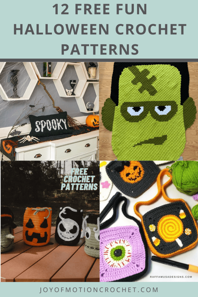 12 Free Fun Halloween Crochet Patterns - Fall Patterns
