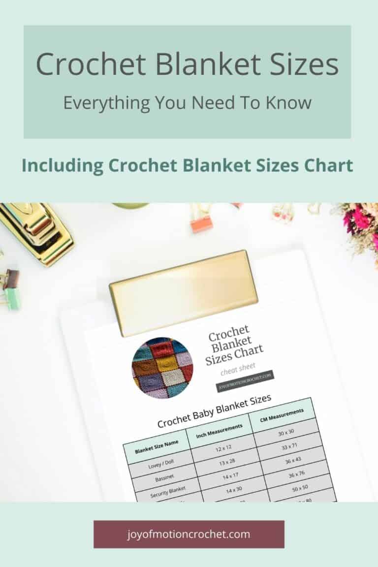 Crochet Blanket Sizes + Chart #1 Best Tips: Customize, Care