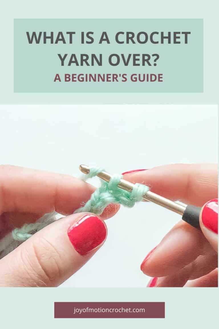 Crochet Over Guide Thread What is a Crochet Yarn Over? #1 Best Tutorial For Beginners