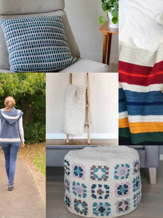 7+ Stunning Wool-Ease Yarn Crochet Patterns