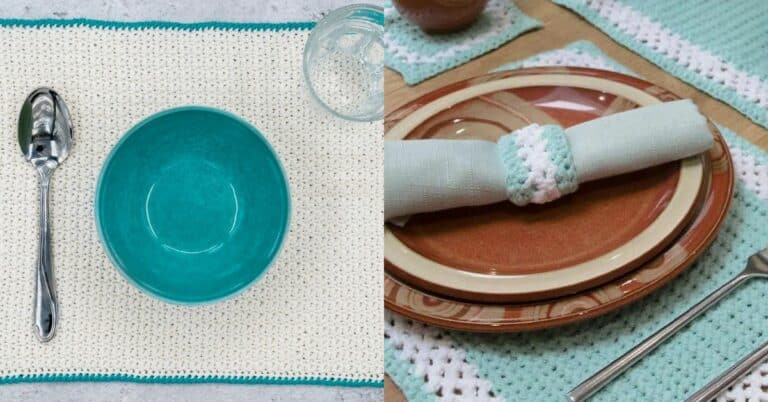 30  Practical Crochet Placemat Patterns Useful Tableware