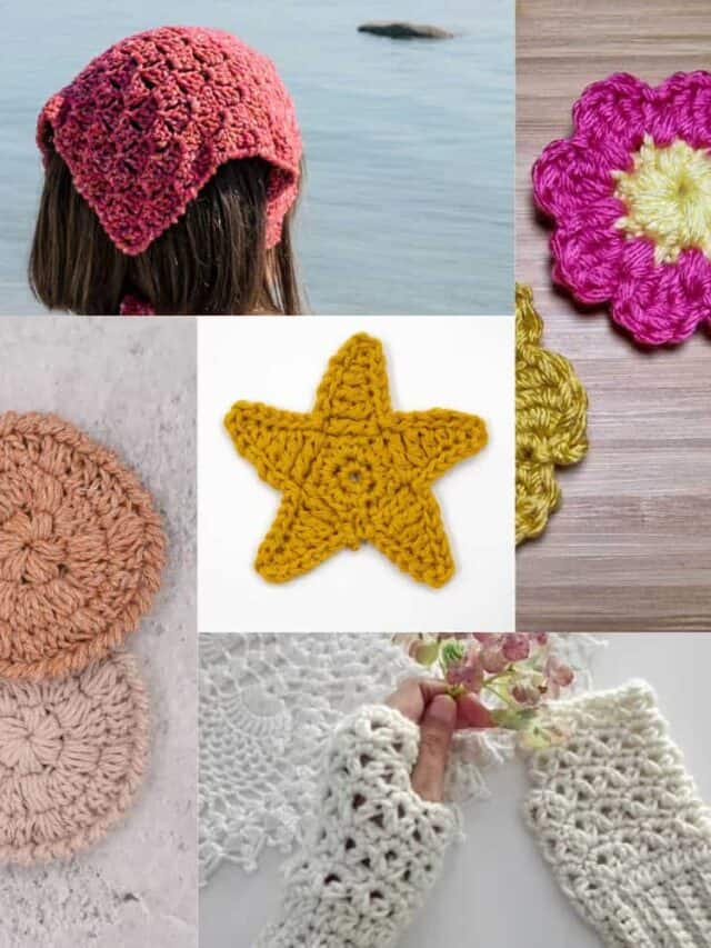 7+ Easy Small Crochet Patterns