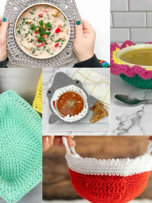 5+ Free Crochet Bowl Cozies