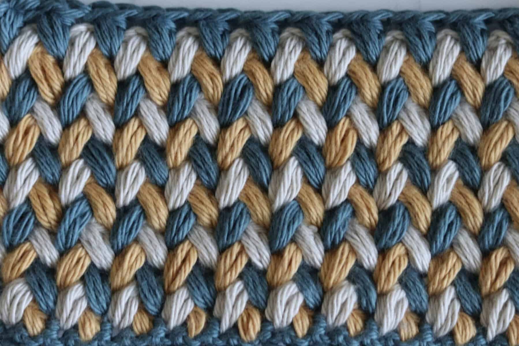30+ Two Color Crochet Stitches - Free Crochet Patterns