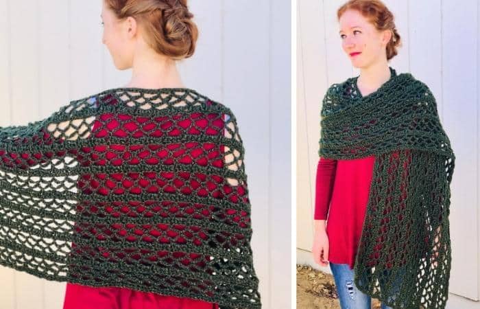 30+ Crochet Rectangle Shawls