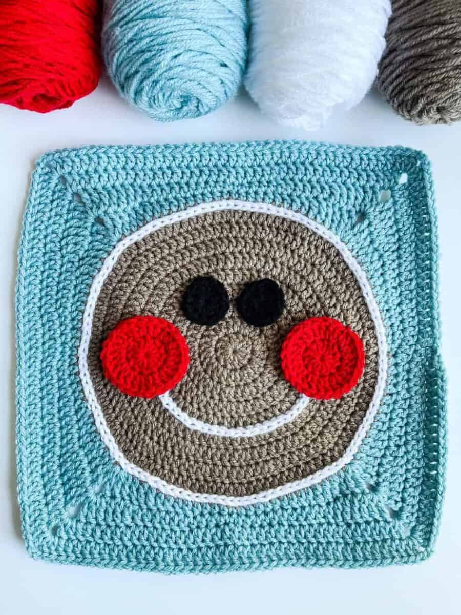 15+ Crochet Christmas Granny Squares