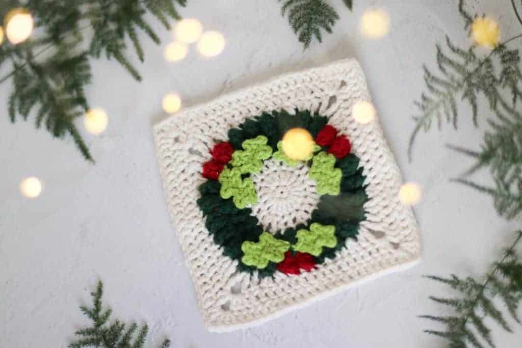 15+ Crochet Christmas Granny Squares