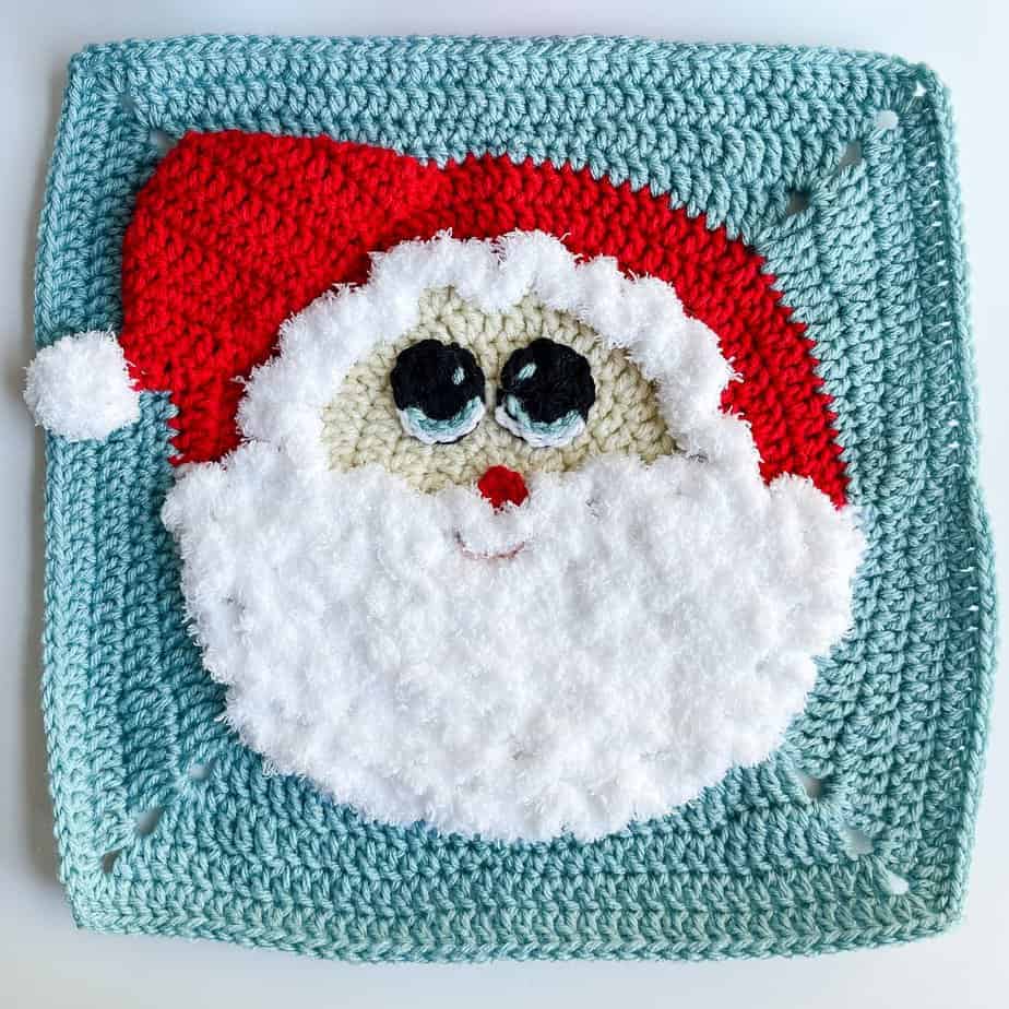 15+ Crochet Christmas Granny Squares