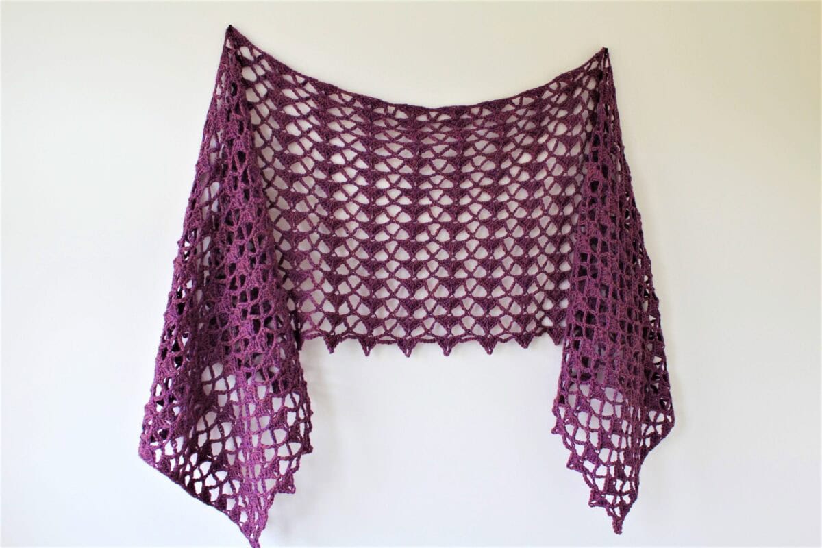 30+ Crochet Rectangle Shawls
