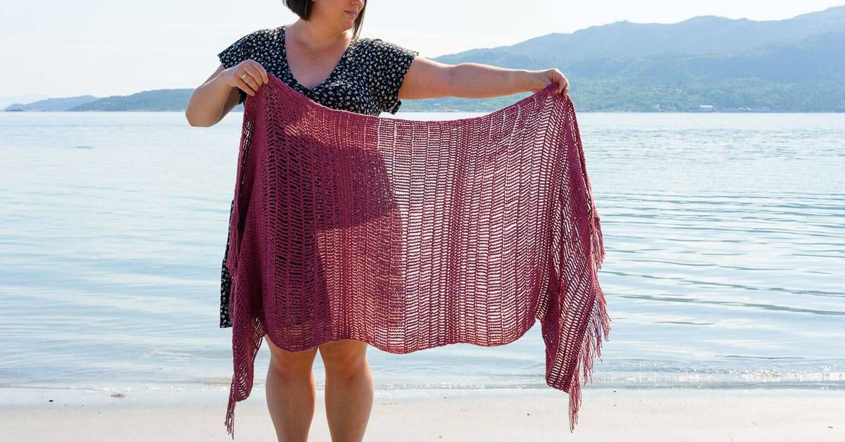 30+ Crochet Rectangle Shawls