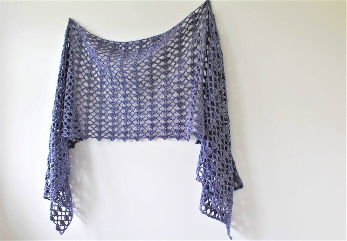 30+ Crochet Rectangle Shawls