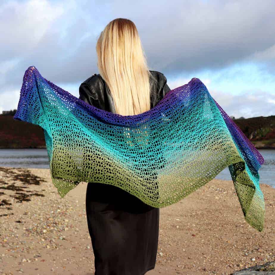 30+ Crochet Rectangle Shawls