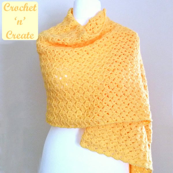 30+ Crochet Rectangle Shawls