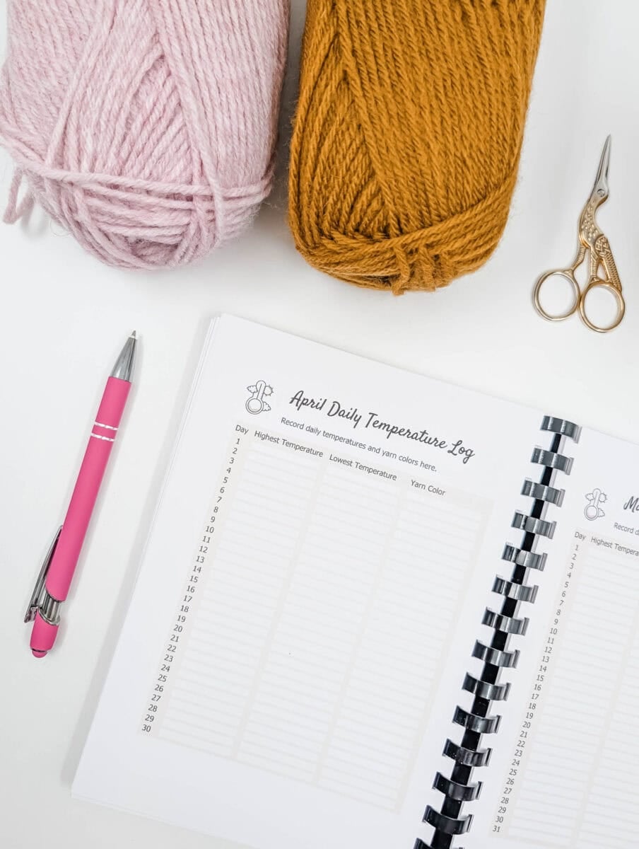 How to Start a Temperature Crochet Blanket