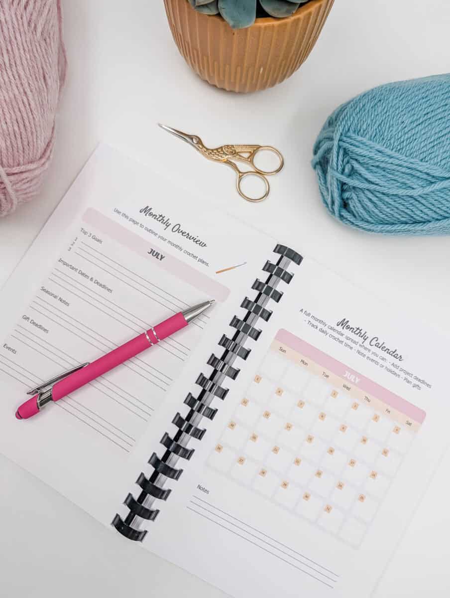 2026 Crochet Planner