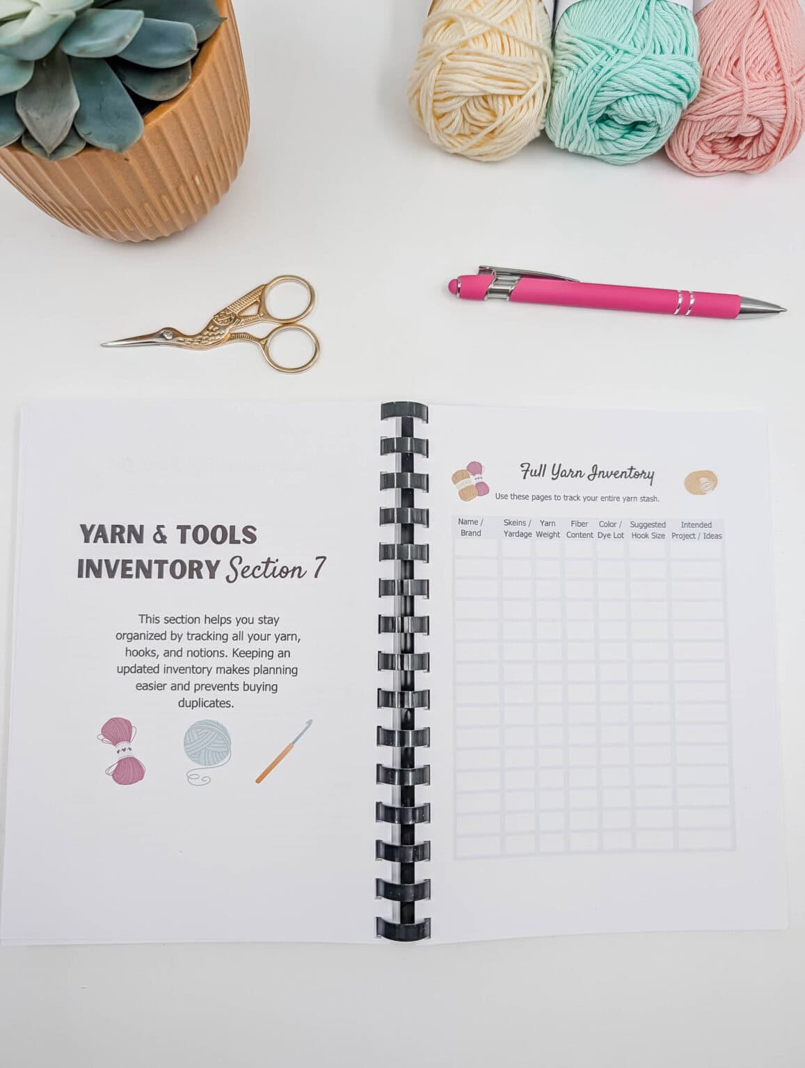 How to Set Up a Crochet Project Journal (Paper or Digital)