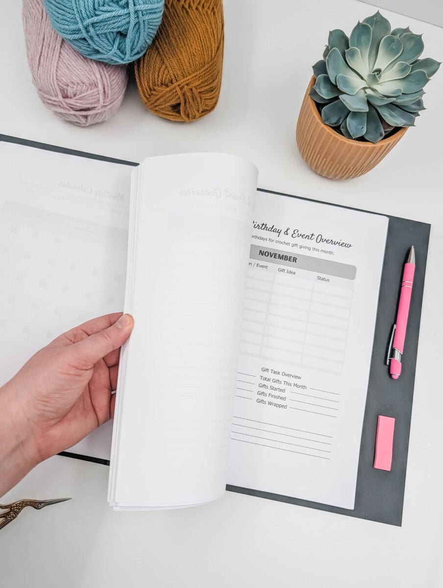 How to Plan Your Crochet Year