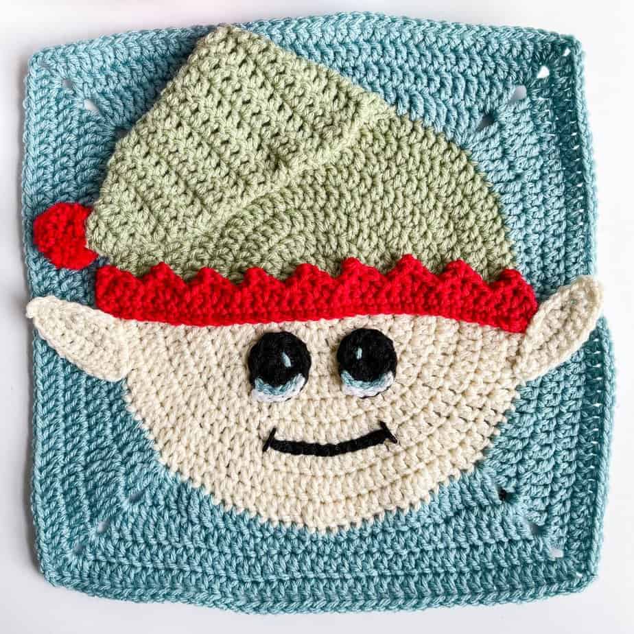 15+ Crochet Christmas Granny Squares