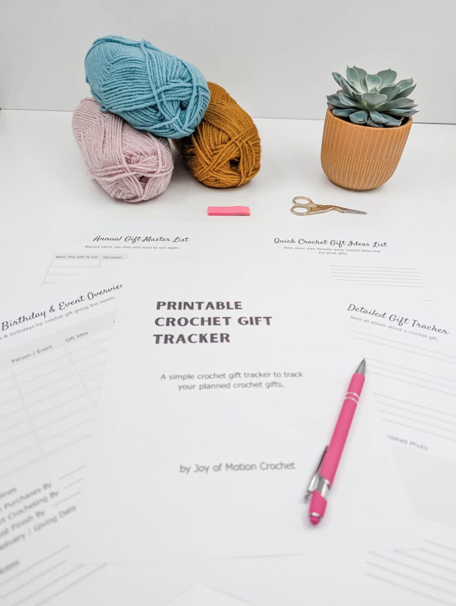 Printable Crochet Gift Tracker: Organize Your Gift Giving