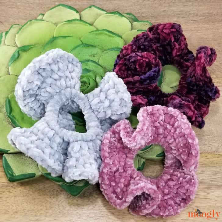 40+ Crochet Scrunchie Patterns