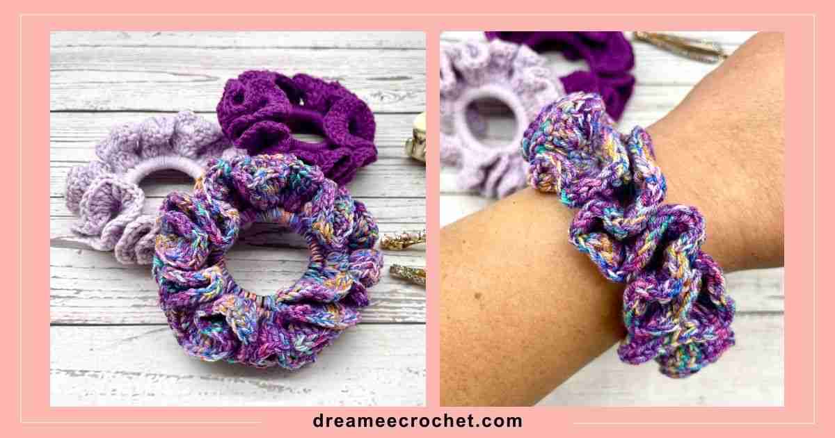 40+ Crochet Scrunchie Patterns