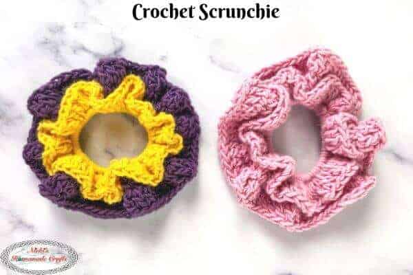 40+ Crochet Scrunchie Patterns