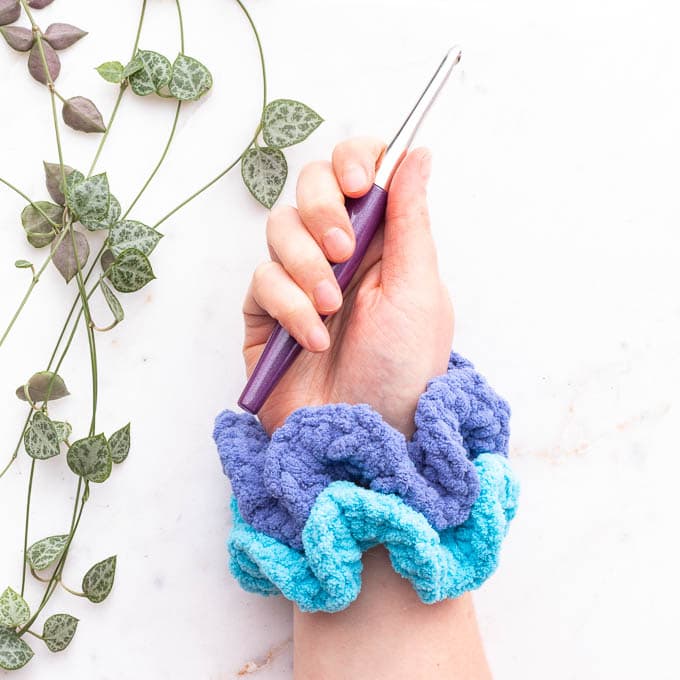 40+ Crochet Scrunchie Patterns