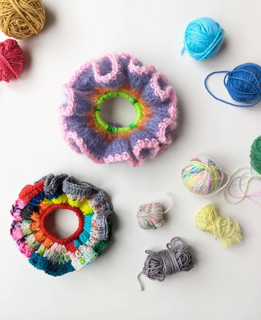 40+ Crochet Scrunchie Patterns