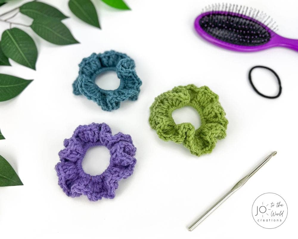 40+ Crochet Scrunchie Patterns