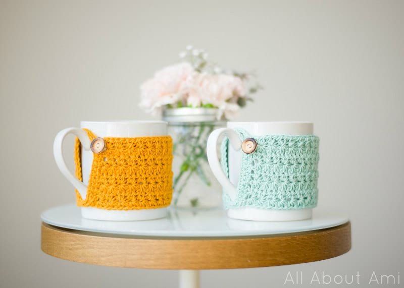 40+ Crochet Mug Cozy Patterns