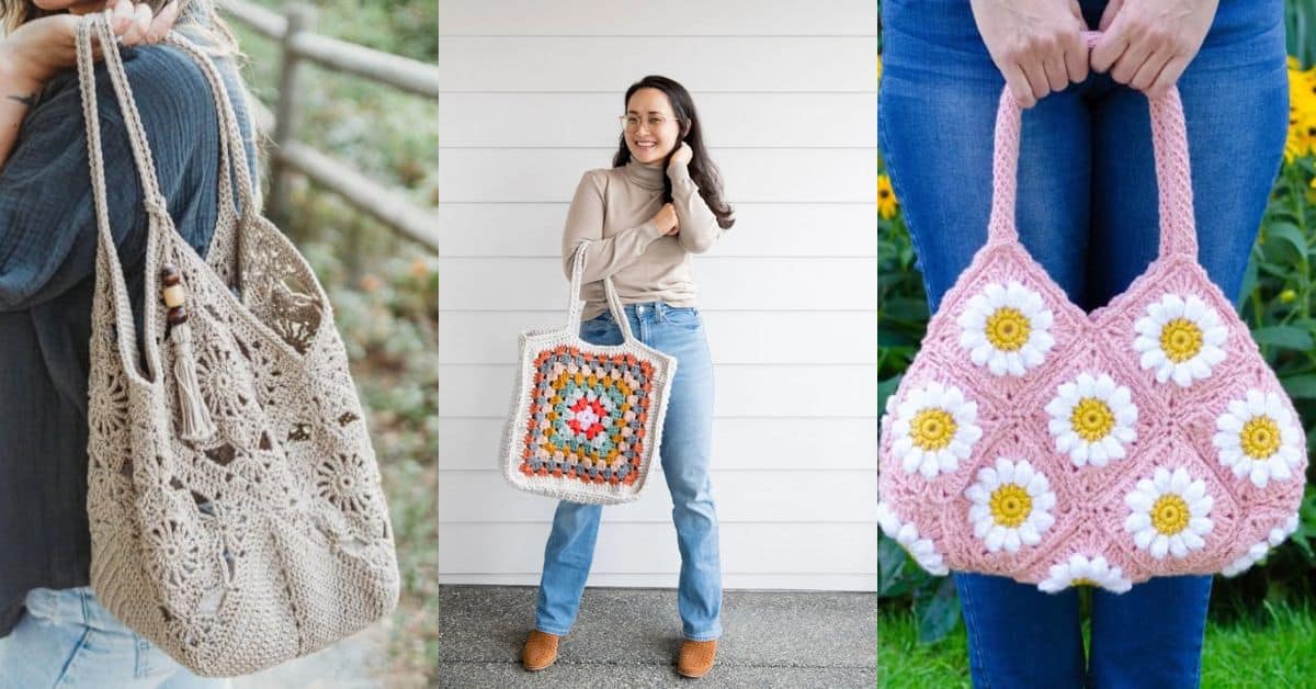 35+ Granny Square Bag Crochet Patterns