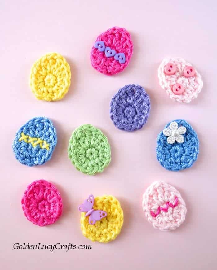 30+ Crochet Easter Egg Patterns