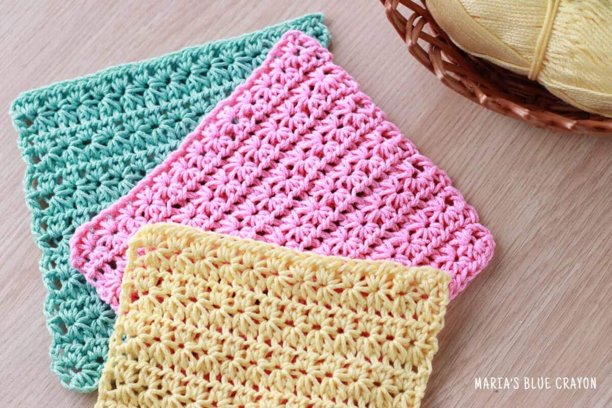 20+ Crochet Washcloth Patterns