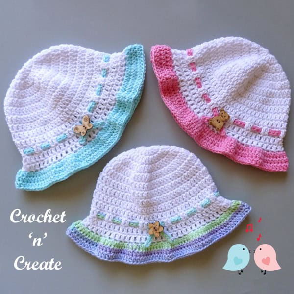 75+ Crochet Baby Hat Patterns