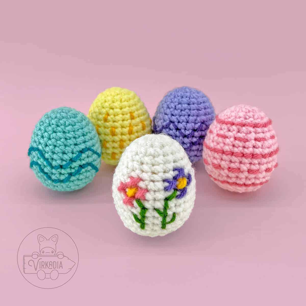 30+ Crochet Easter Egg Patterns