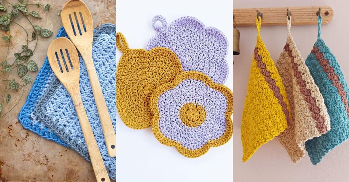 30+ Crochet Dishcloth Patterns