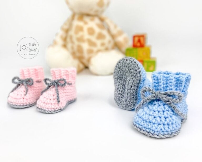 20+ Free Crochet Baby Booties Patterns for Sweet Gifts