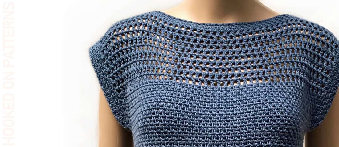 20+ Crochet Mesh Tops and Sweater patterns