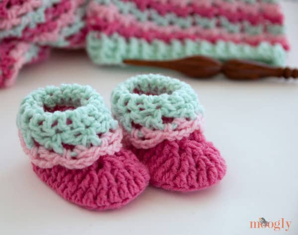 20+ Crochet Baby Booties Patterns