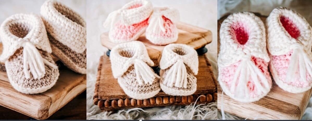 20+ Crochet Baby Booties Patterns