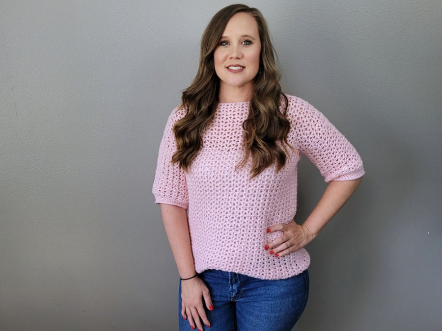20+ Crochet Mesh Tops and Sweater patterns