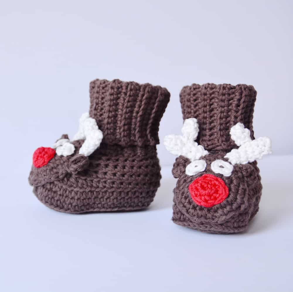 20+ Crochet Baby Booties Patterns