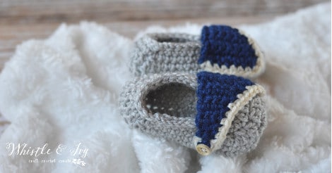 20+ Crochet Baby Booties Patterns