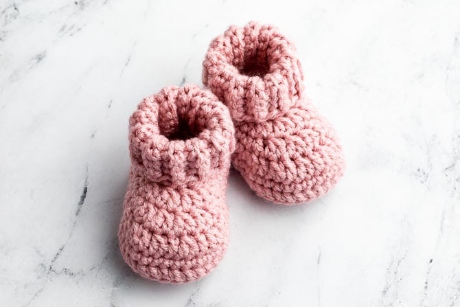 20+ Crochet Baby Booties Patterns