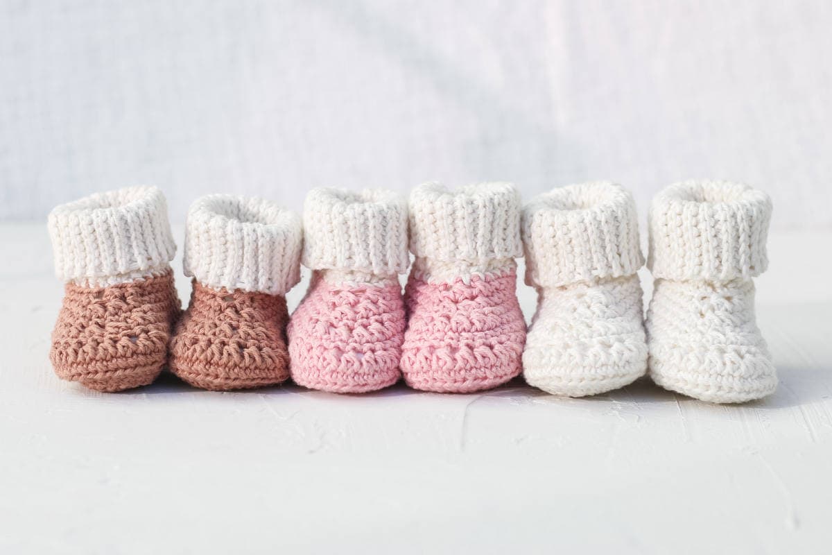 20+ Crochet Baby Booties Patterns