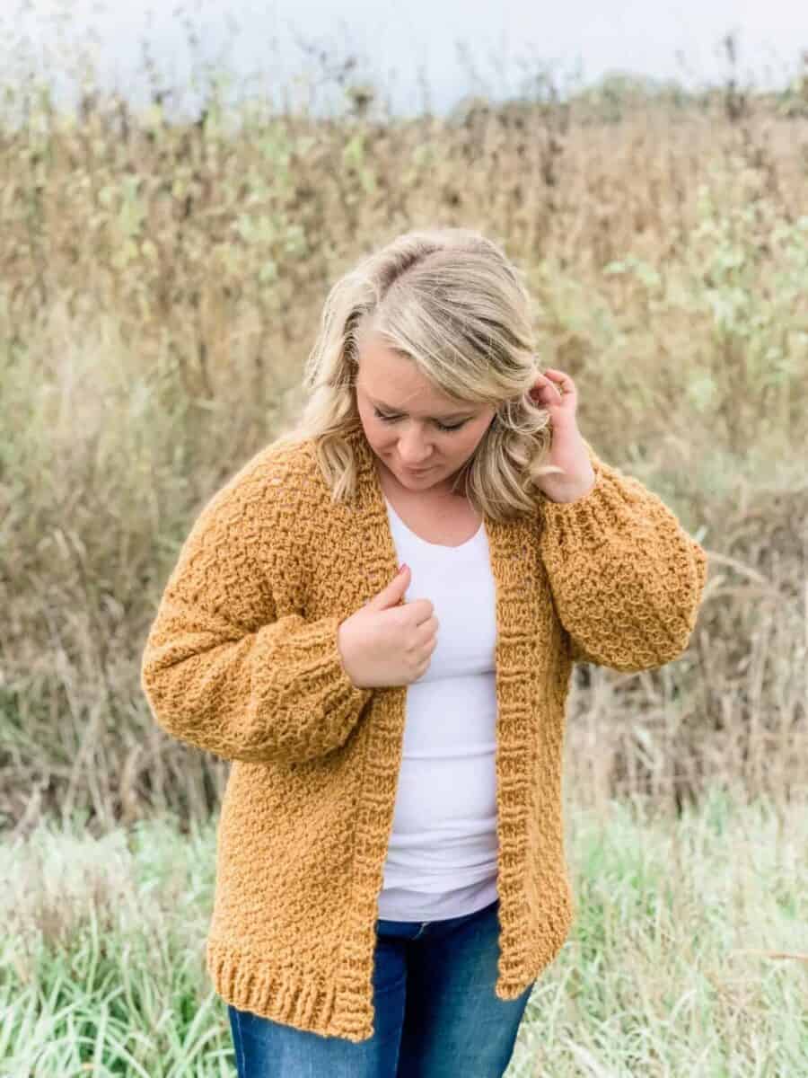 25+ One Piece Crochet Cardigan Patterns
